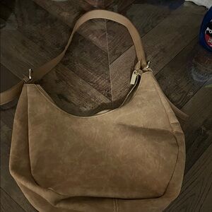 Chic Tan Hobo Bag